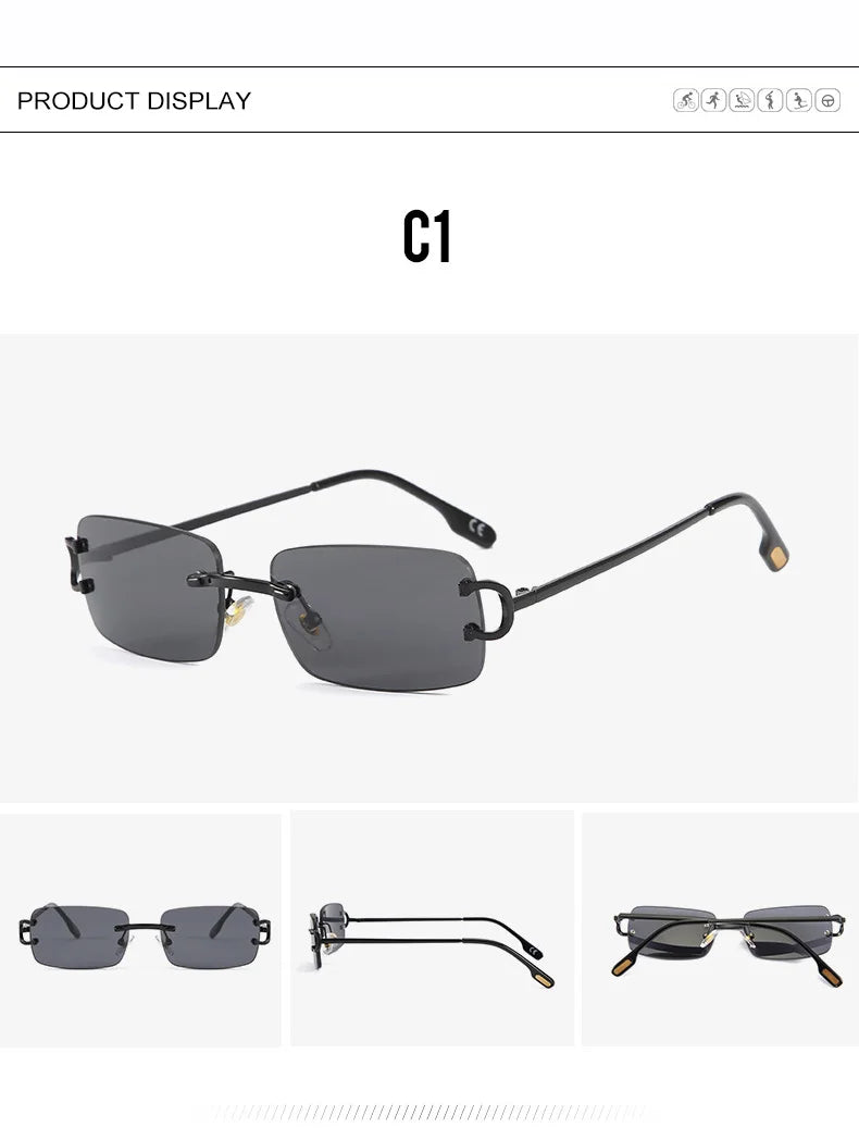 Lunettes sans monture