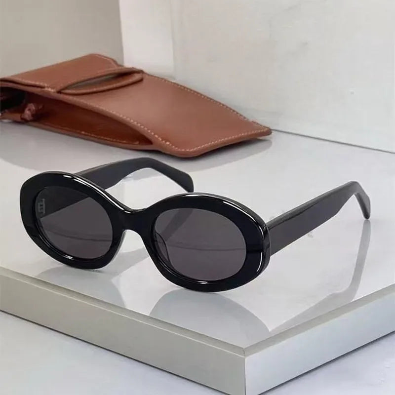 Lunettes de luxe ovale