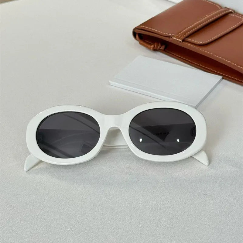 Lunettes de luxe ovale