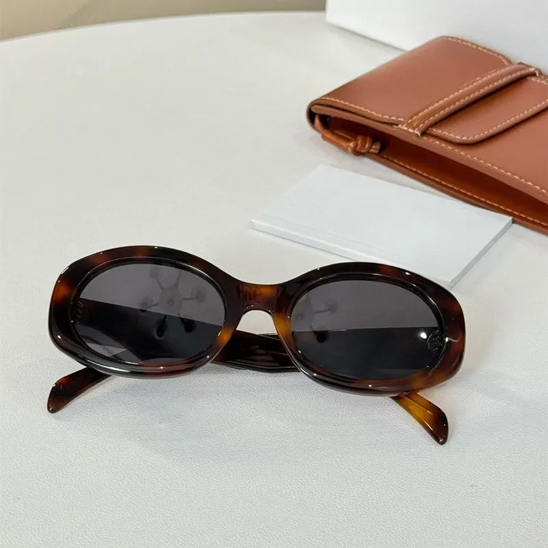 Lunettes de luxe ovale